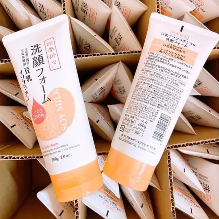 Sữa Rửa Mặt Dưỡng Ẩm Sữa Đậu Nành Soy Milk The Facial Foam - Hình Ảnh 1