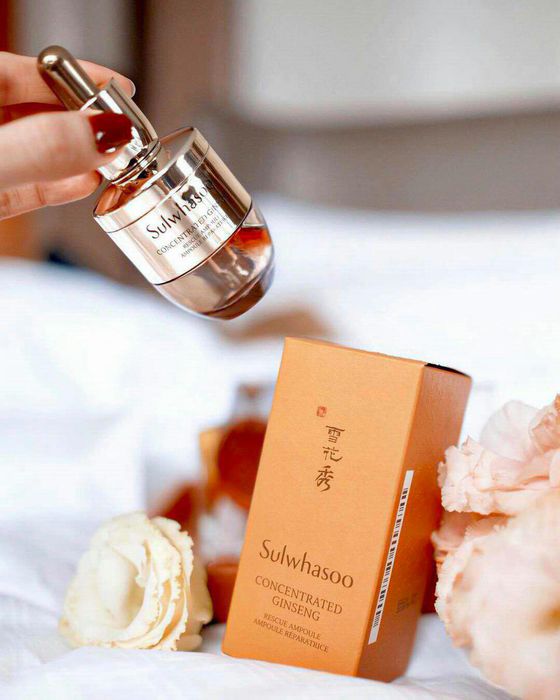 Tinh chất nhân sâm cô đặc Sulwhasoo Concentrated Ginseng Rescue Ampoule - Ảnh 2
