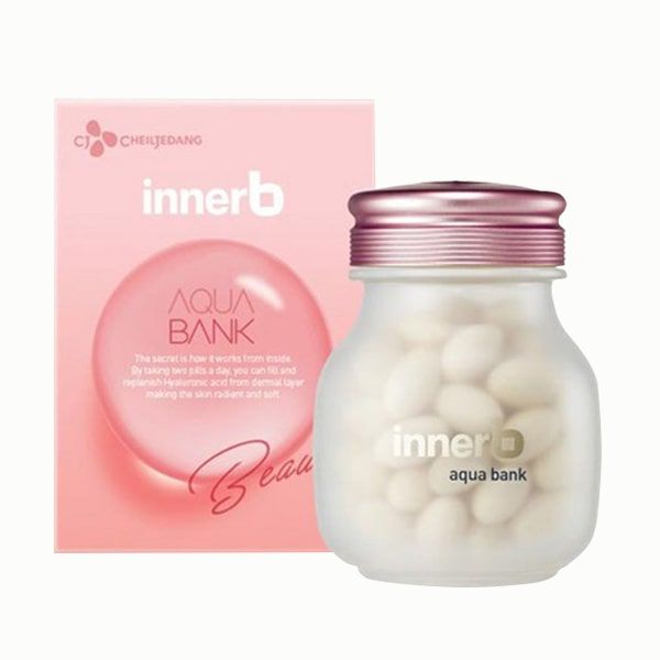 Hình ảnh thực tế Viên Uống Cấp Ẩm Innerb Aqua Bank phiên bản Hàn Quốc