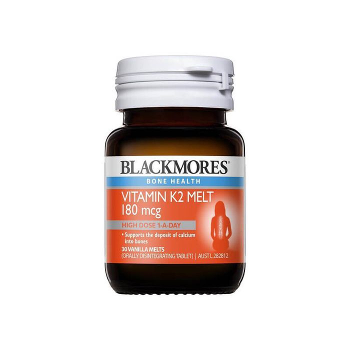 Hình ảnh sản phẩm Blackmores Vitamin K2 180mcg - Viên ngậm tan hương vani