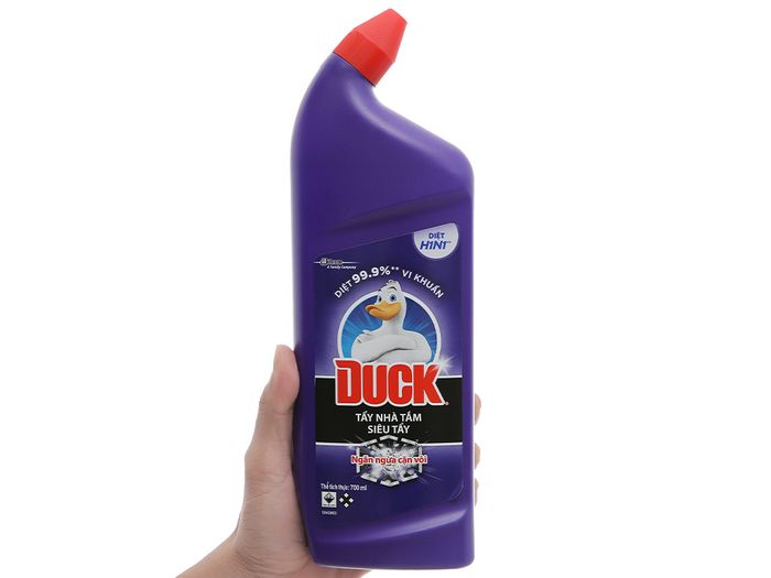 Hình ảnh thực tế sản phẩm Duck Mr Muscle - Công thức làm sạch mạnh mẽ cho bồn cầu và nhà tắm