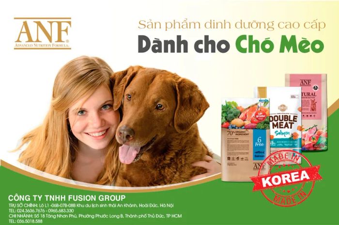 Hình ảnh sản phẩm thức ăn ANF phiên bản cao cấp