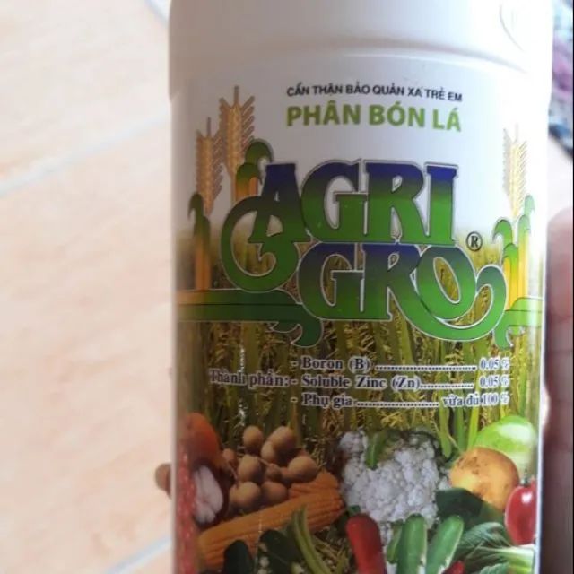 Hình ảnh phân bón lá Agri-Gro Foliar Blend chính hãng từ Mỹ