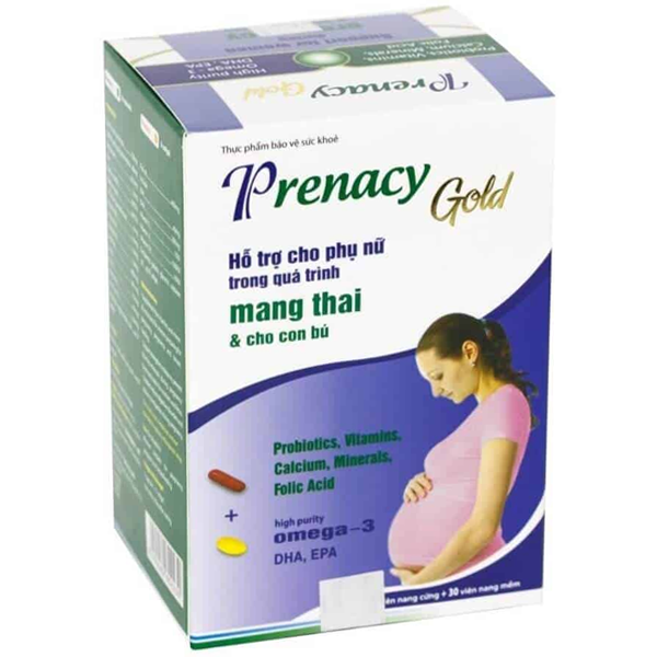 Hình ảnh sản phẩm Prenacy Gold - Bộ đôi dinh dưỡng hoàn hảo cho mẹ bầu