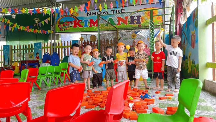 Hình ảnh đẹp về Mầm Non Kim Anh