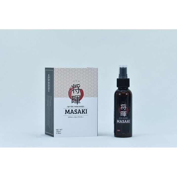 Hình ảnh chân thực Xịt Tóc Thảo Dược Masaki