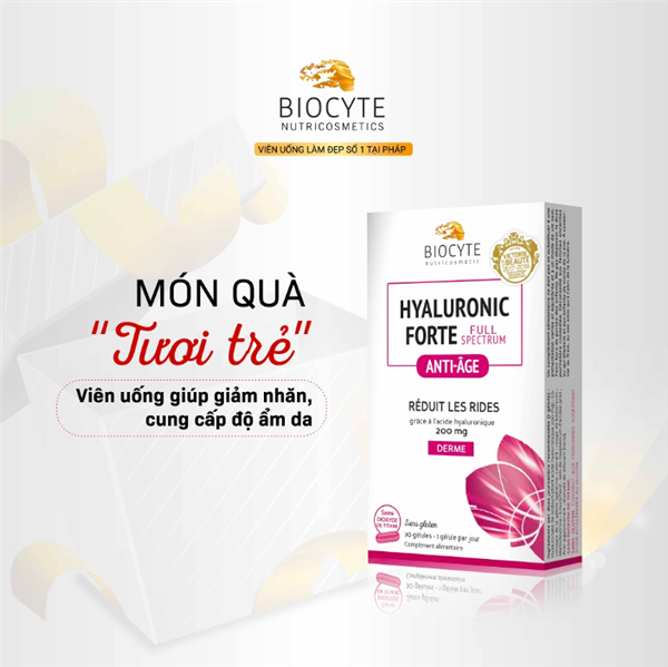 Hình ảnh thực tế Viên Uống Biocyte Hyaluronic Forte Full Spectrum
