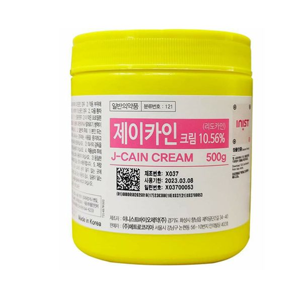 J-Cain 10.56% - Hình ảnh thực tế kem ủ tê Hàn Quốc