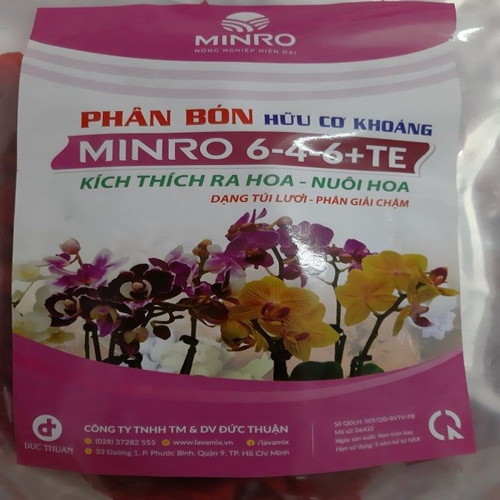 Hình ảnh phân bón Minro 6-4-6 chính hãng