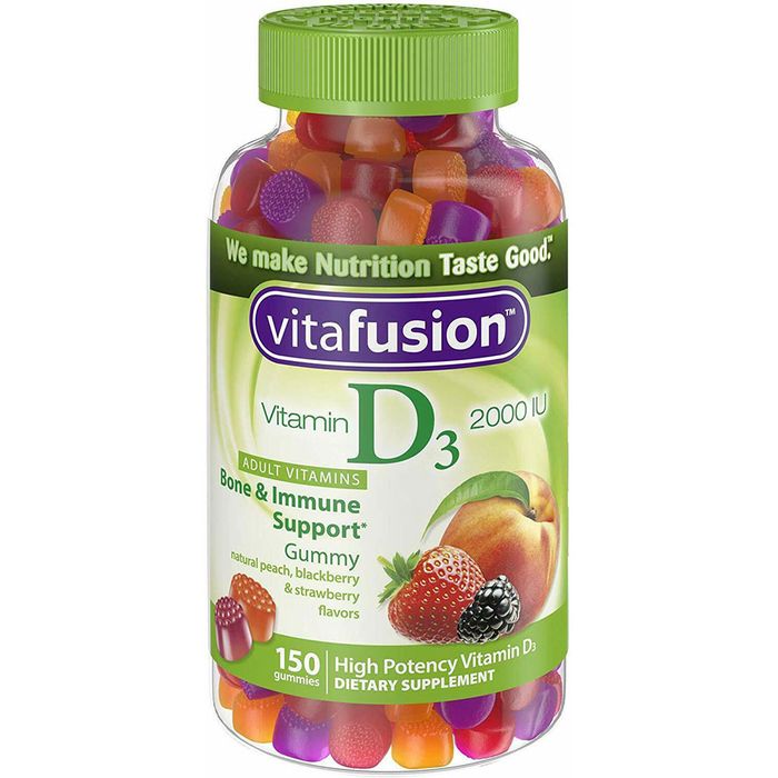 Hình ảnh Kẹo dẻo bổ sung Vitamin D3 Vitafusion Vitamin D3 3000IU (Ảnh 2)