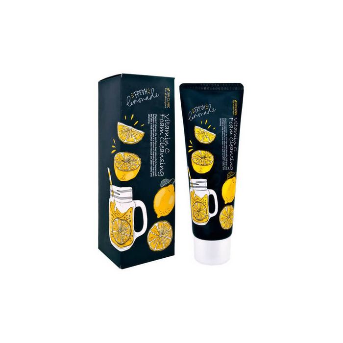Hình ảnh Sữa Rửa Mặt Dưỡng Trắng Sáng Da Chiết Xuất Chanh 3W Clinic Vitamin C Foam Cleansing - Ảnh 2