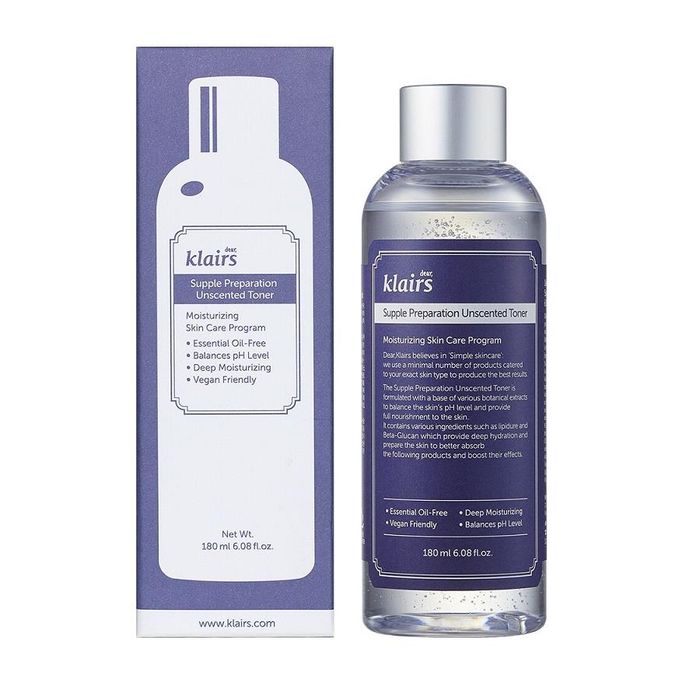 Hình ảnh thực tế Klairs Supple Preparation Unscented Toner