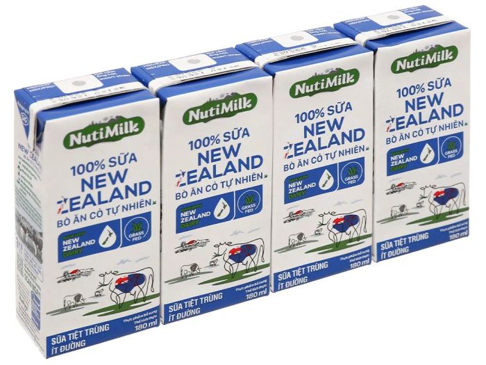 Hình ảnh Sữa NutiMilk New Zealand - Tinh túy từ những chú bò hạnh phúc