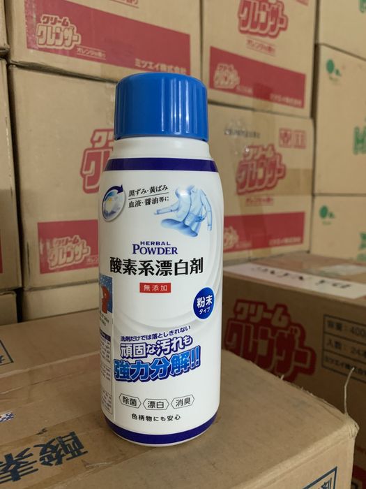 Hình ảnh thực tế Bột Tẩy Quần Áo Màu Mitsuei