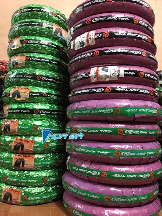 Hình ảnh thực tế lốp Chengshin - Chất lượng Đài Loan chuẩn xác từng chi tiết
