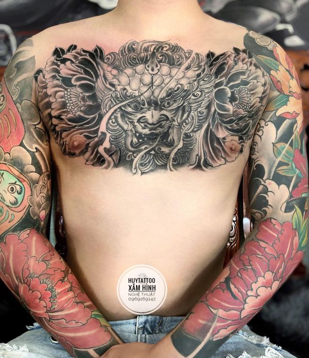 Tác phẩm nghệ thuật đặc sắc tại Đức Huy Tattoo