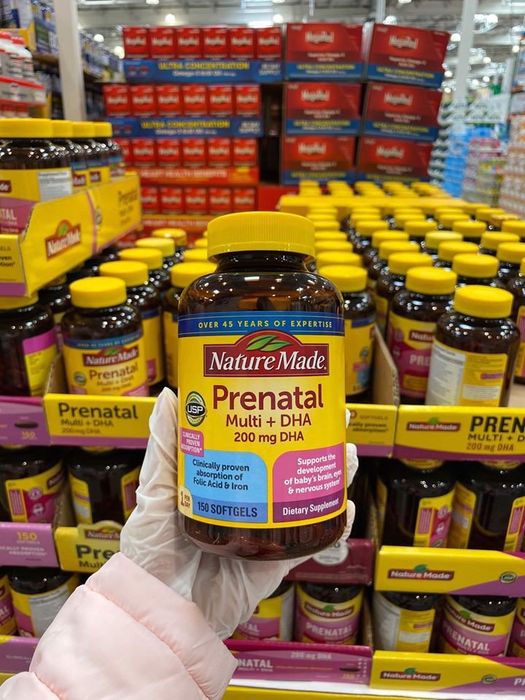 Bộ sưu tập hình ảnh Prenatal Multi DHA - Vitamin tổng hợp cho mẹ bầu từ Nature Made
