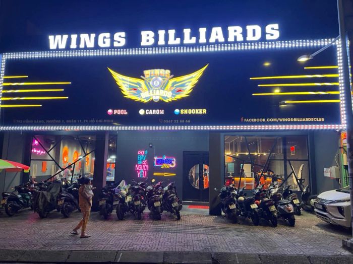 Hình ảnh trải nghiệm tại Wings Billiard Club