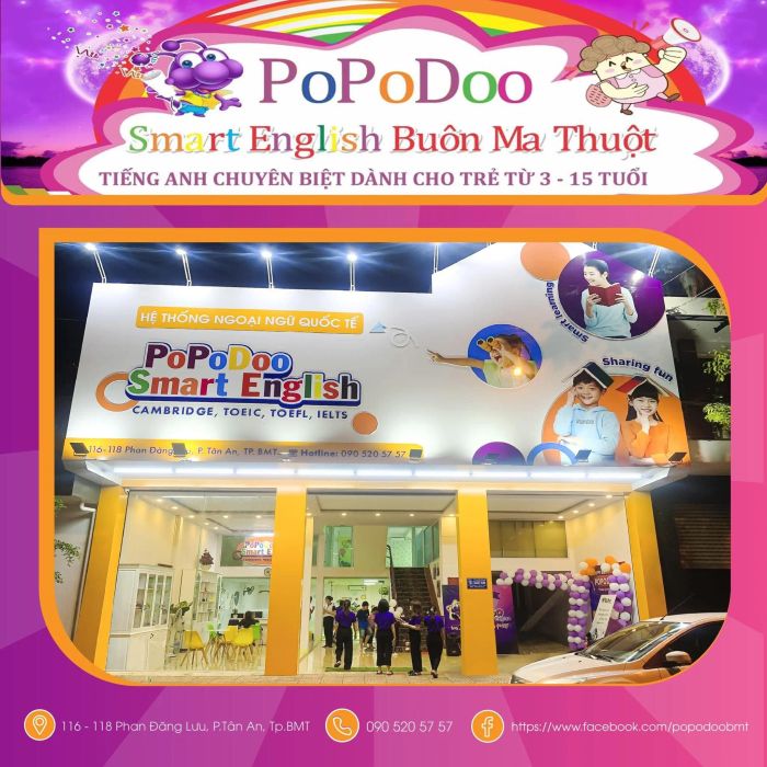 Popodoo Buôn Ma Thuột - Không gian học tập sáng tạo cho trẻ