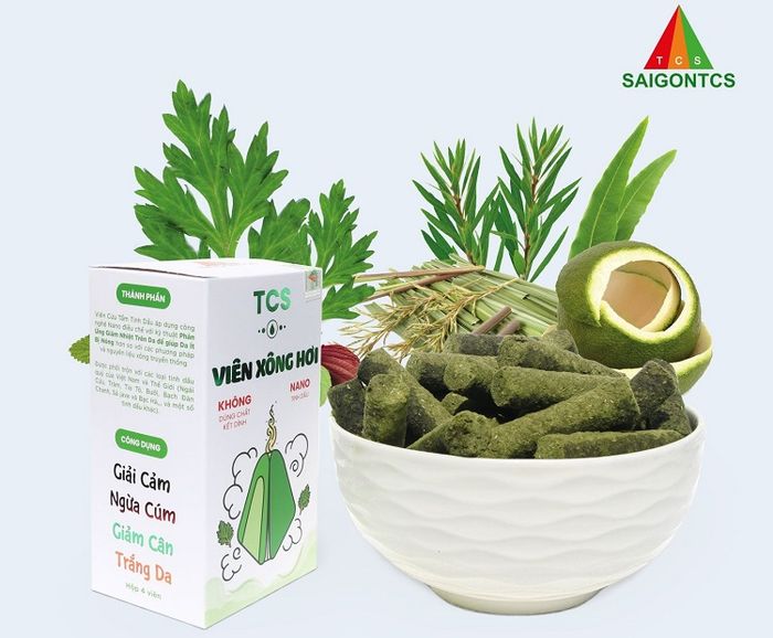 Viên xông hơi tẩm tinh dầu - Hình ảnh sản phẩm