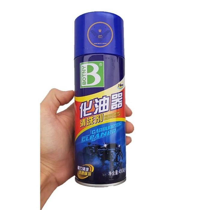 Hình ảnh chi tiết chai xịt vệ sinh bình xăng con Botny