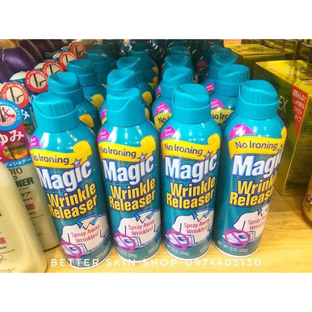 Magic Wrinkle Releaser - Thiết kế tinh tế và hiện đại