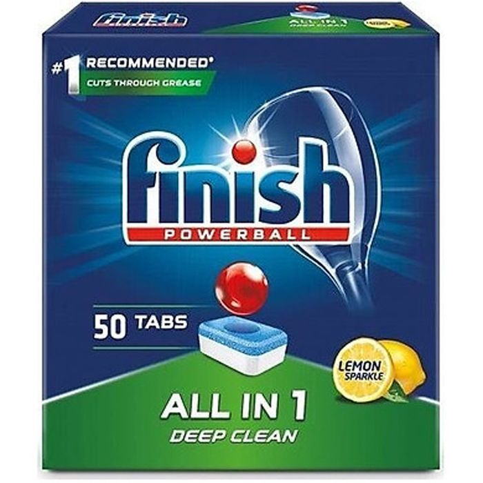 Hình ảnh thực tế viên rửa bát Finish All in One
