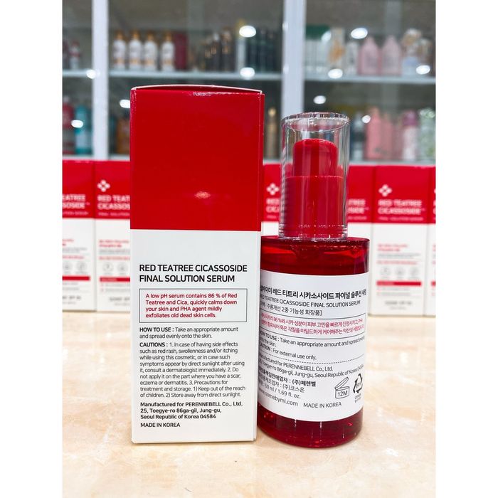 Tinh Chất Some By Mi Red Teatree Cicassoside Final Solution Serum ảnh 1