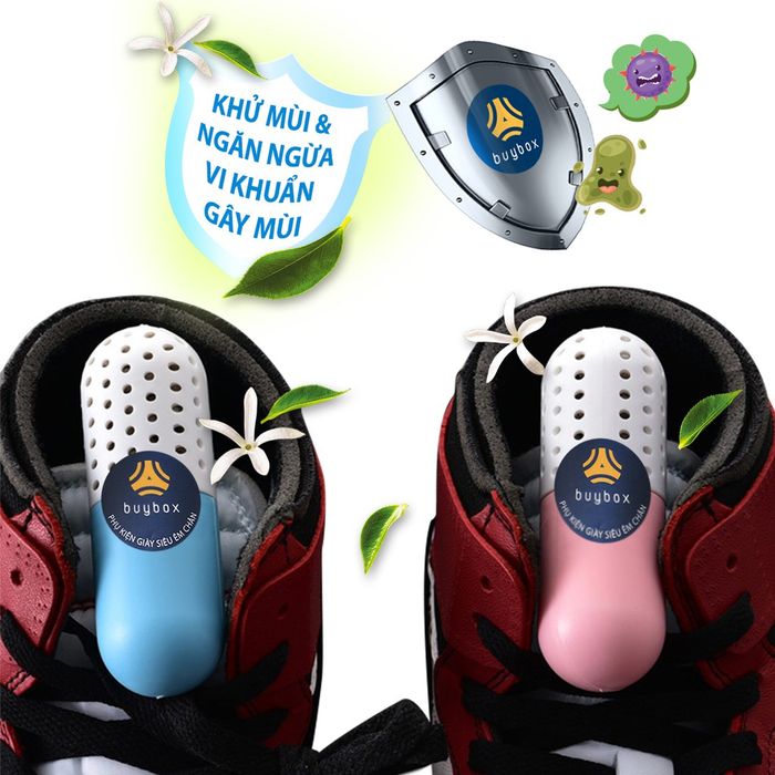 Khử mùi hôi giày và ngăn ngừa vi khuẩn gây ẩm mốc - buybox ảnh 2