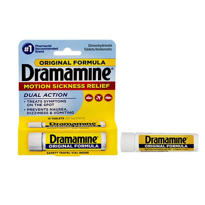 Thuốc chống say tàu xe Dramamine Motion Sickness Relief Original Formula - Hình ảnh 1