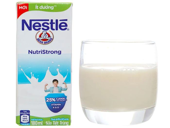 Hình ảnh Sữa Nestle ít đường - Dinh dưỡng vàng cho trẻ phát triển
