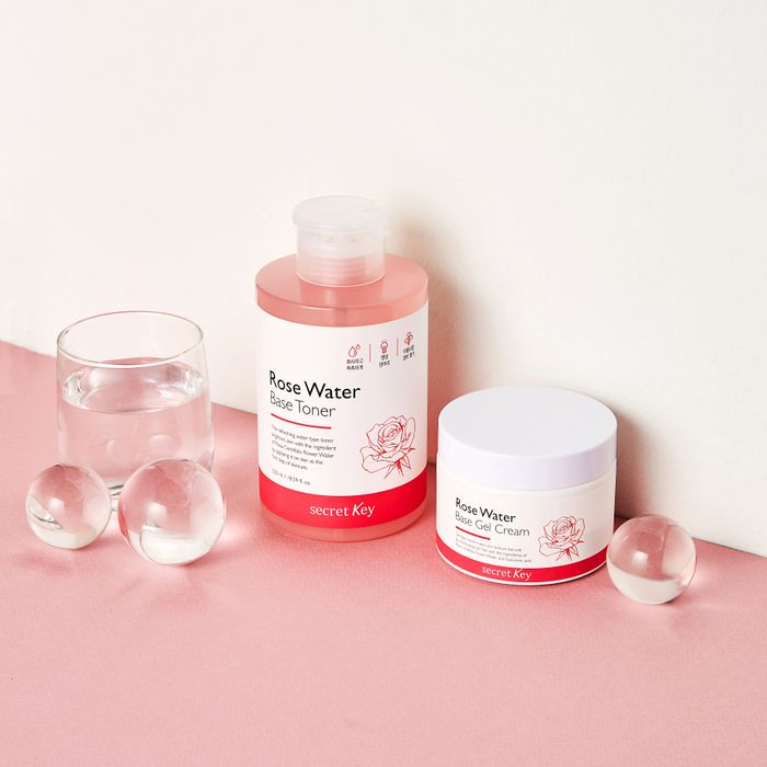 Hình ảnh thực tế Secret Key Rose Water Base Toner