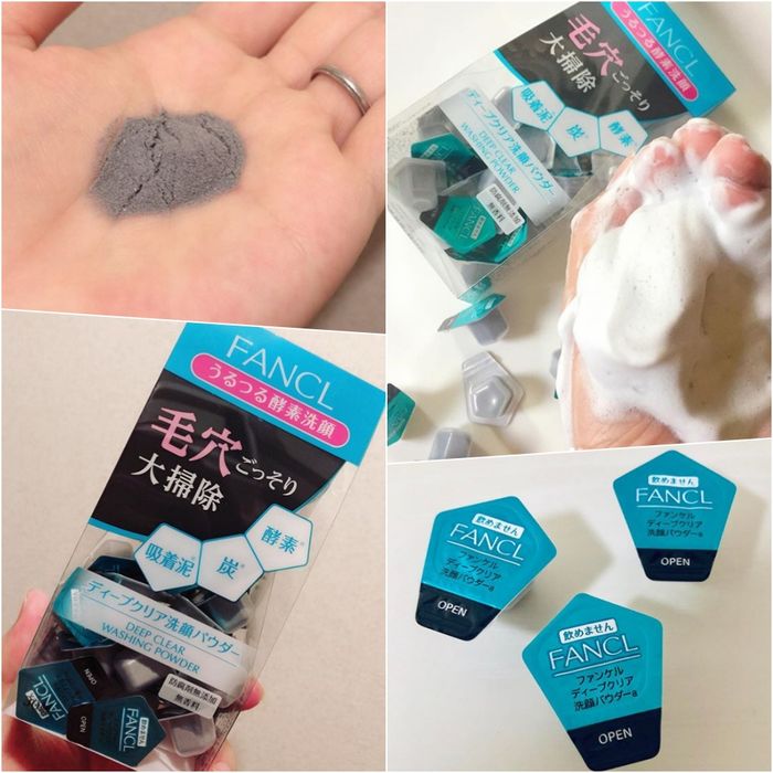 Bột rửa mặt sạch sâu Fancl Deep Clear Washing Powder ảnh 1
