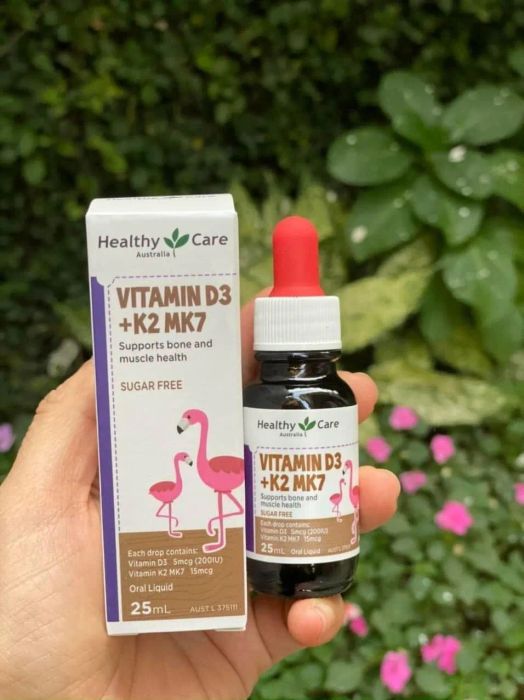 Hình ảnh sản phẩm Vitamin D3 K2 MK7 Healthy Care ảnh 1