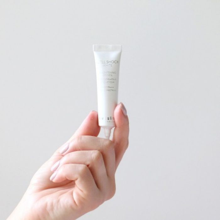 Hình ảnh sữa dưỡng chống nắng mắt Swissline Cell Shock White Brightening Eye Veil SPF50+++