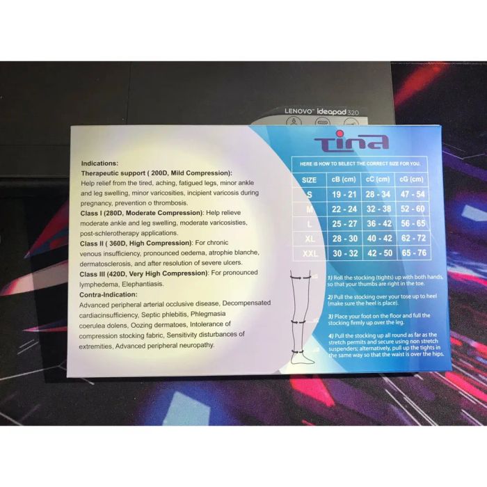 Hình ảnh minh họa Vớ Y Khoa Tina - Thiết kế y khoa chuẩn áp lực