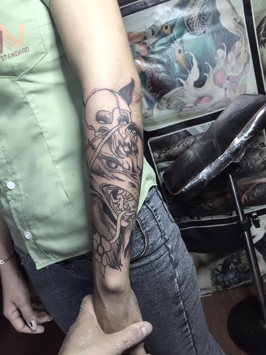 Gà Tattoo - Tác phẩm nghệ thuật trên da ấn tượng - Ảnh 1