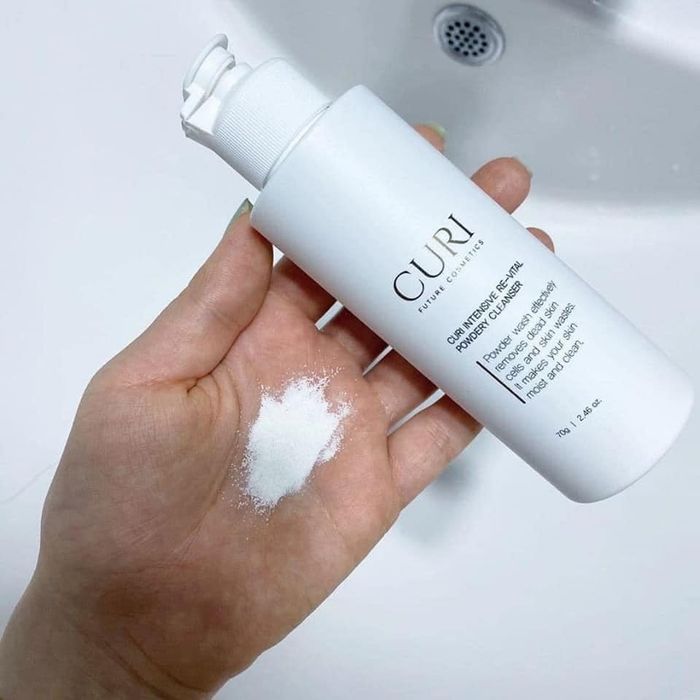Sữa Rửa Mặt Dạng Bột Curi Intensive Re-Vital Powdery Cleanser ảnh 1