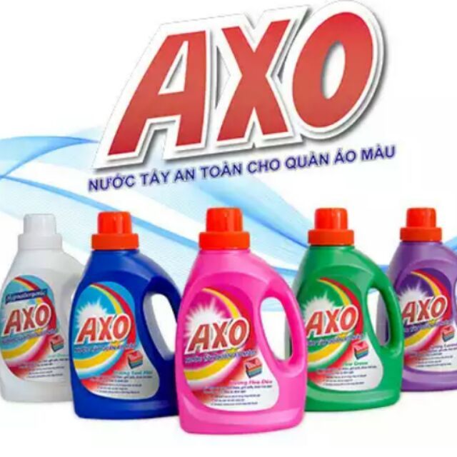 Hình ảnh thực tế Nước Tẩy Quần Áo Màu AXO