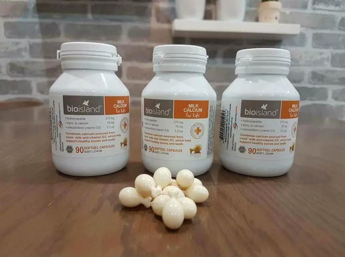 Sữa Viên Cho Trẻ Em Calcium Milk Bio Island ảnh 2