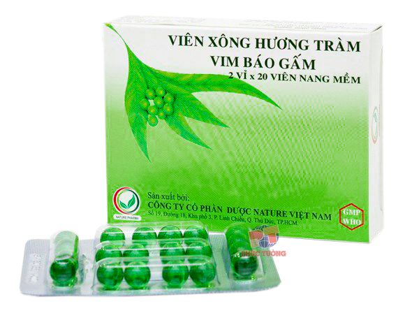 Viên Xông Hương Tràm Vim Báo Gấm - Hình ảnh 1