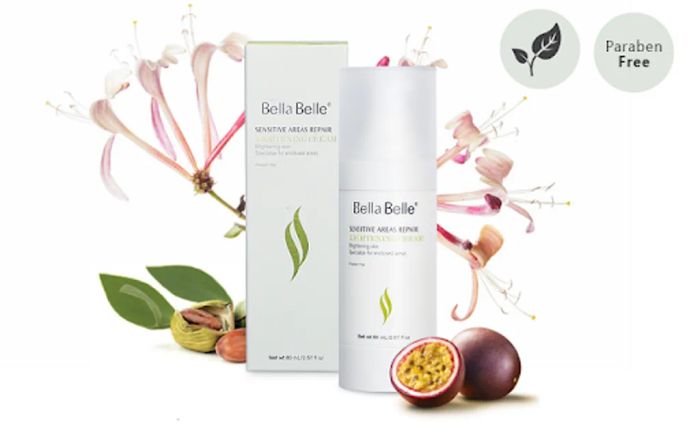 Kem trị thâm vùng kín Bella Belle Sensitive Areas Repair Lightening Cream. ảnh 2