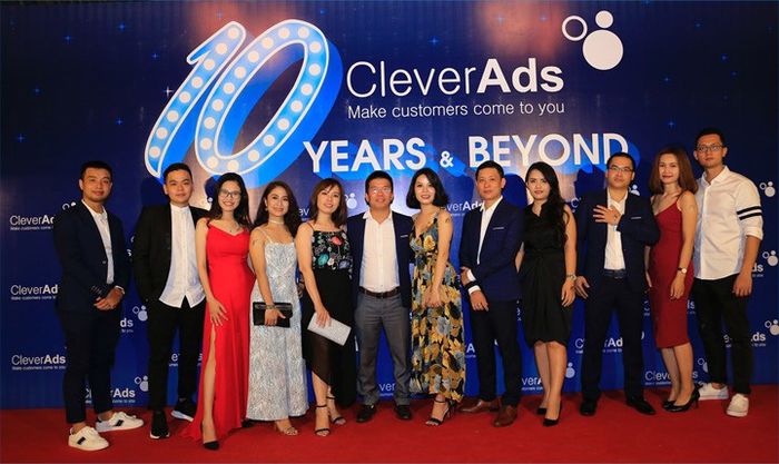 Hình ảnh đội ngũ chuyên gia CleverAds - Nhà tiên phong Digital 4.0