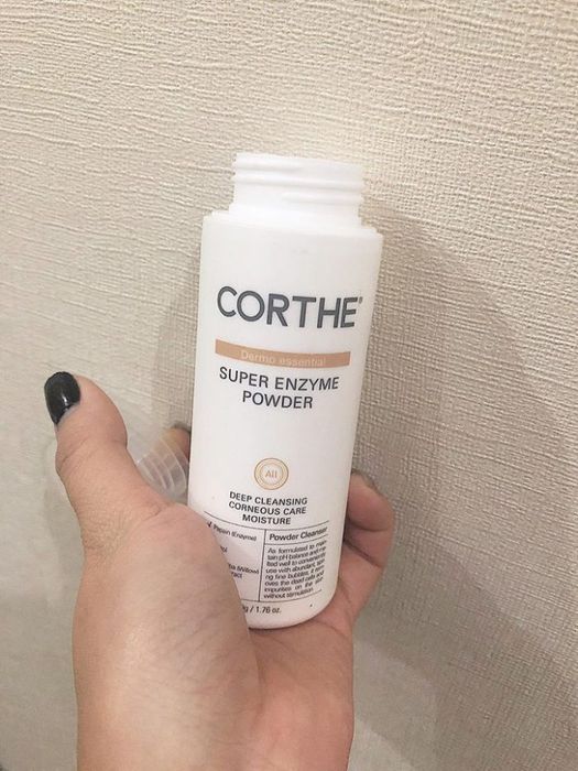 Sữa rửa mặt dạng bột Corthe super enzyme power ảnh 2