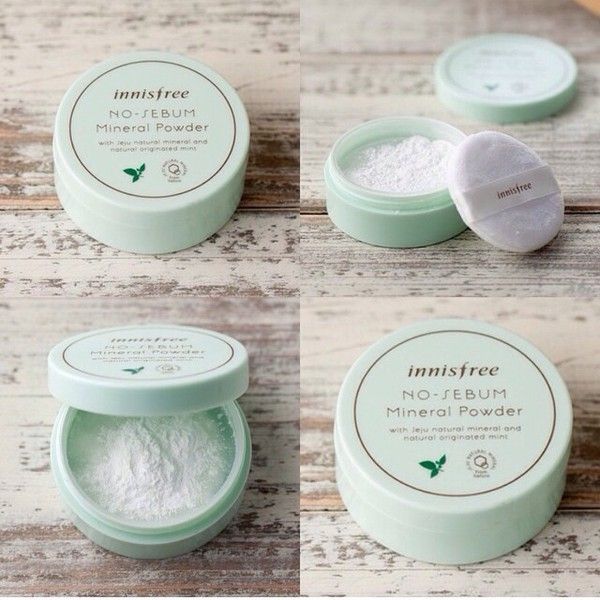 Hình ảnh thực tế Phấn Phủ Innisfree No Sebum Mineral Powder