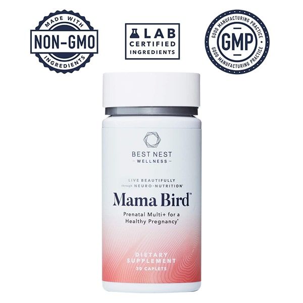 Hình ảnh thực tế Best Nest Mama Bird - Vitamin thai kỳ cao cấp từ Mỹ
