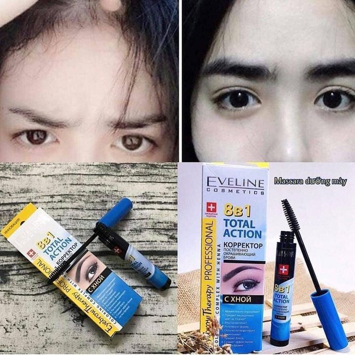 Serum dưỡng lông mày Eveline 8B1 - Hình ảnh minh họa