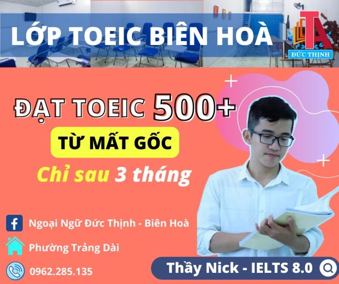 Hình ảnh lớp học tại Ngoại Ngữ Đức Thịnh