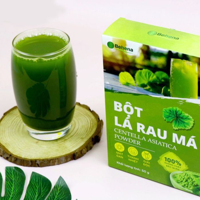 Hình ảnh Bột Lá Rau Má Behena - Sản phẩm chất lượng cao