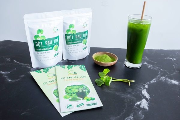 Bao bì Bột rau má Quảng Thanh - Thiết kế sang trọng, tiện dụng